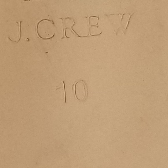 J. Crew Tan Leather Sandals Sz 10 - Picture 8 of 8